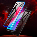 LUPHIE Double Sided Aluminum Metal Glass Case for Galaxy S10/ S10 Plus