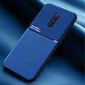 IQS Design Soft Leather Texture Case with Magnetic Car Vent For Oneplus 7T / 7T Pro