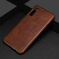 Luxury Leather Finish Full Protection Case for Galaxy A7 2018