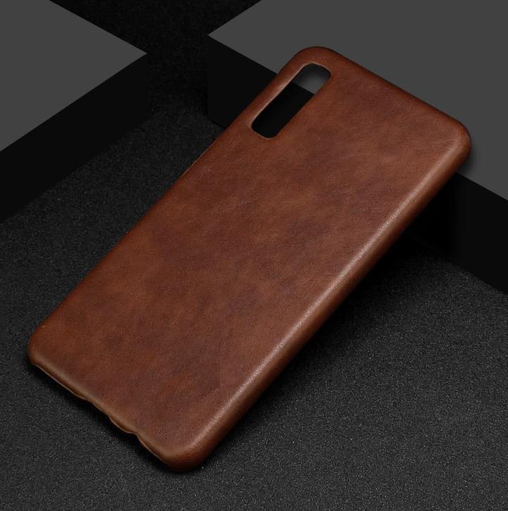 Luxury Leather Finish Full Protection Case for Galaxy A7 2018