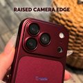 Raised camera edge feature in the original warm lifestyle photo style
