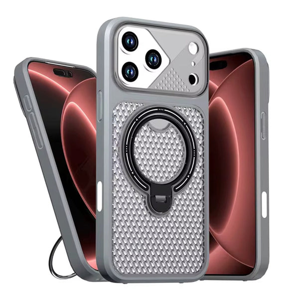 Casewale AirFlow Cooling Ring Stand Case for iPhone 18 Pro / Pro Max