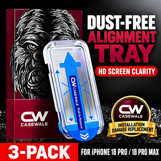 Casewale HD Shield installation detail for iPhone 18 Pro and 18 Pro Max