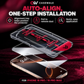 Casewale screen protector alignment process for iPhone 18 Pro and 18 Pro Max