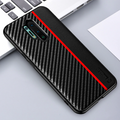 Original CENMASO Carbon Fiber PU Leather Case For OnePlus 8 / 8 Pro