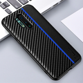 Original CENMASO Carbon Fiber PU Leather Case For OnePlus 8 / 8 Pro