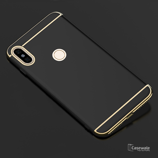 Luxury 3 in 1 Electroplating Phone Case for Redmi Y2