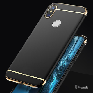 Luxury 3 in 1 Electroplating Phone Case for Redmi Y2