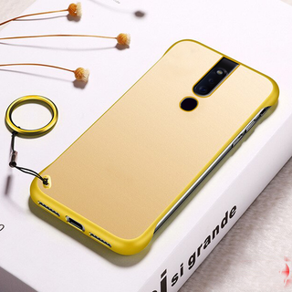 Luxury Frameless Semi Transparent Ring Finger Case for OPPO F11 / F11 PRO