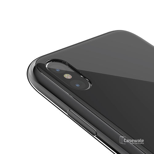 Luxury Crome Series 9H Glass Case for Apple iPhone XS
