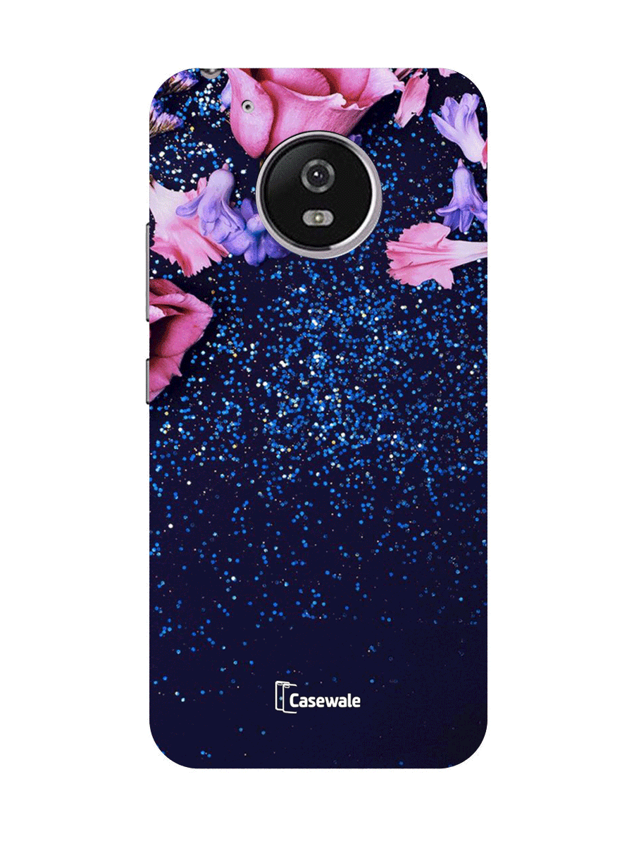 Rose Printed Cover for Moto G5 Plus