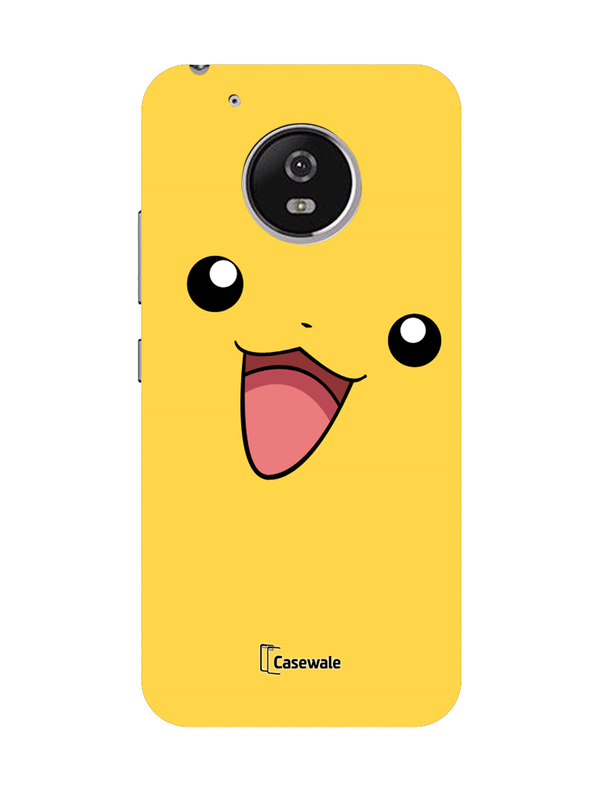 Pikachu Printed Cover for Moto G5 Plus