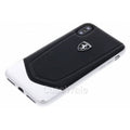 Ferrari Heritage Aluminium V Stripe Hard Case for iPhone X