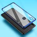 High-end Fashion Transparent Plated Case for Vivo V9