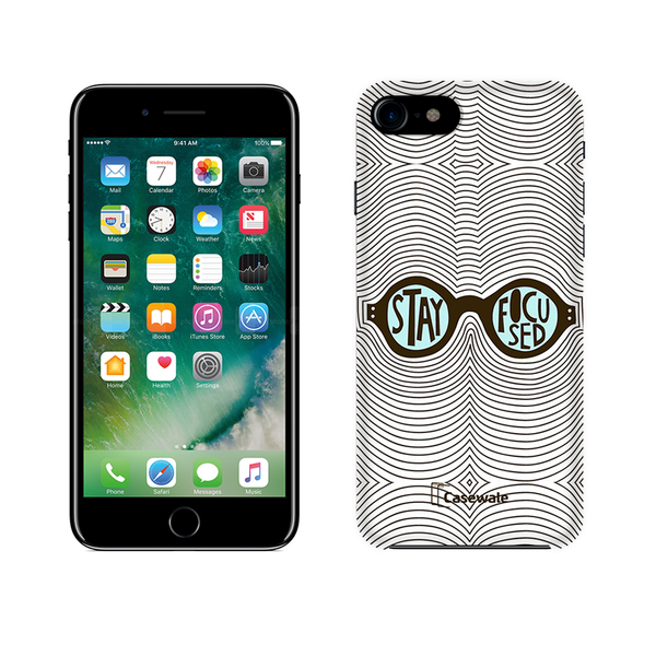 Stay Focused Printed Cover for iPhone 7
