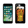 Save Water Drink Beer Printed Cover for iPhone 7 Plus