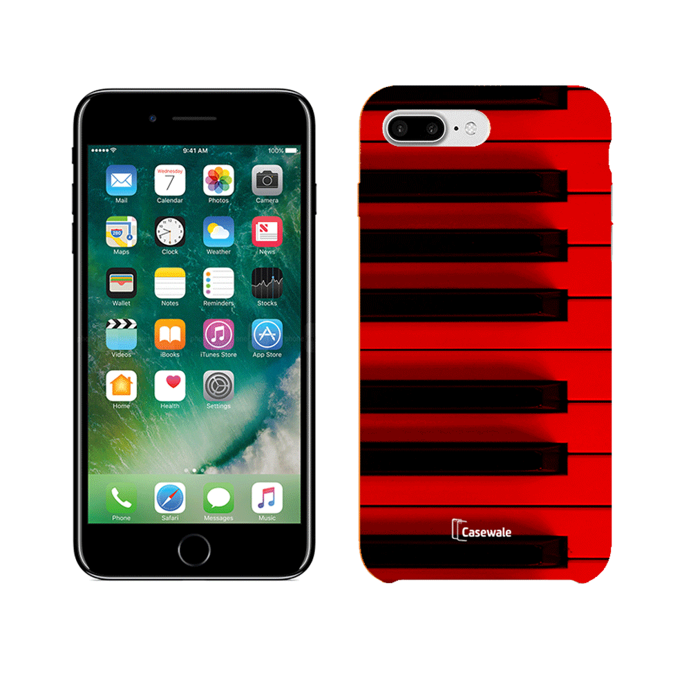 Piano Printed Cover for iPhone 7 Plus