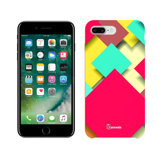 Multi Triangle Printed Cover for iPhone 7 Plus