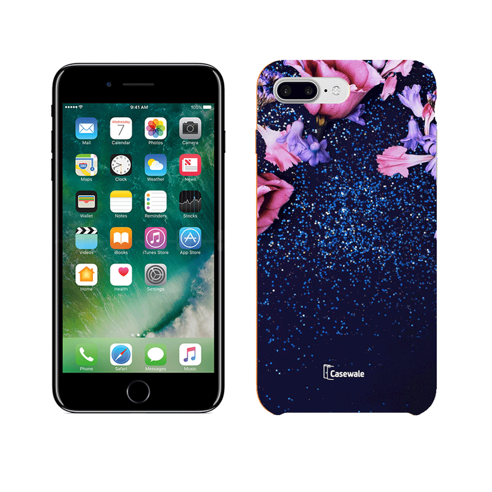 Rose Printed Cover for iPhone 7 Plus