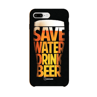 Save Water Drink Beer Printed Cover for iPhone 7 Plus