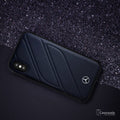 Mercedes Benz ORGANIC I Genuine Leather Hard Case for iPhone XS