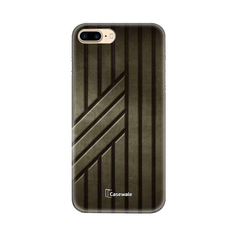 Steel Design Printed Cover for iPhone 7 Plus