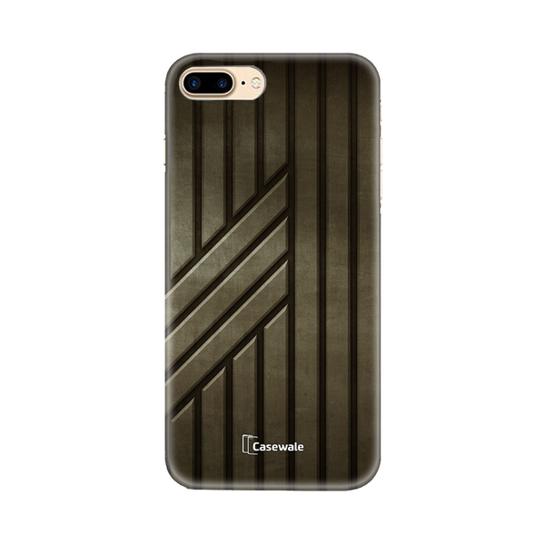 Steel Design Printed Cover for iPhone 7 Plus