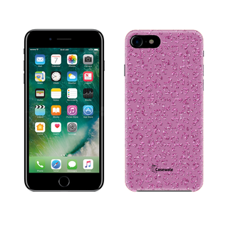 Pink Light Glitter Printed Cover for Apple iPhone 7