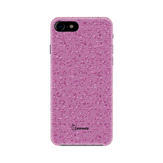 Pink Light Glitter Printed Cover for Apple iPhone 7