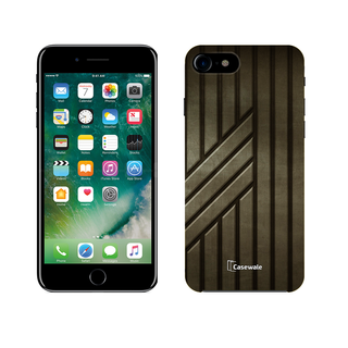 Steel Design Printed Cover for iPhone 7