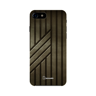 Steel Design Printed Cover for iPhone 7