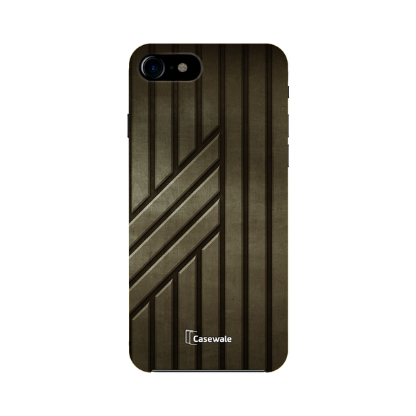 Steel Design Printed Cover for iPhone 7