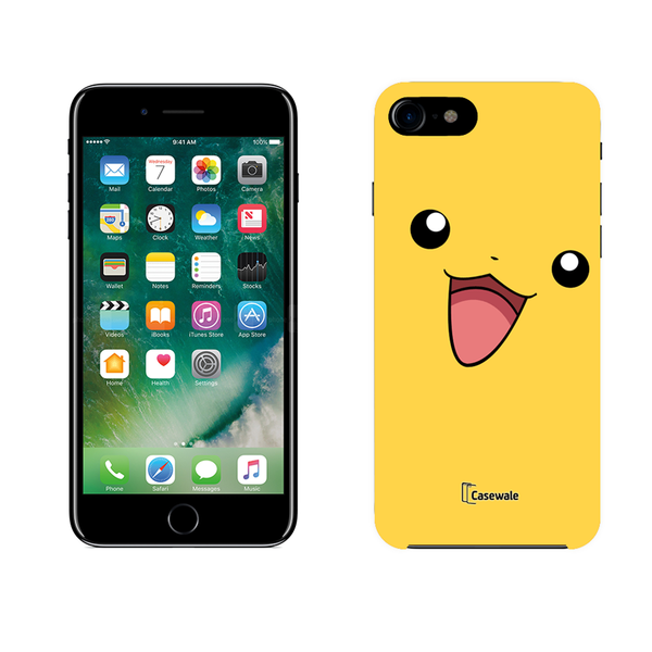 Pikachu Printed Cover for Apple iPhone 7