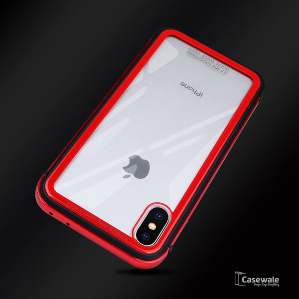 Luxury Metal Soft Border Phone Case for iPhone X