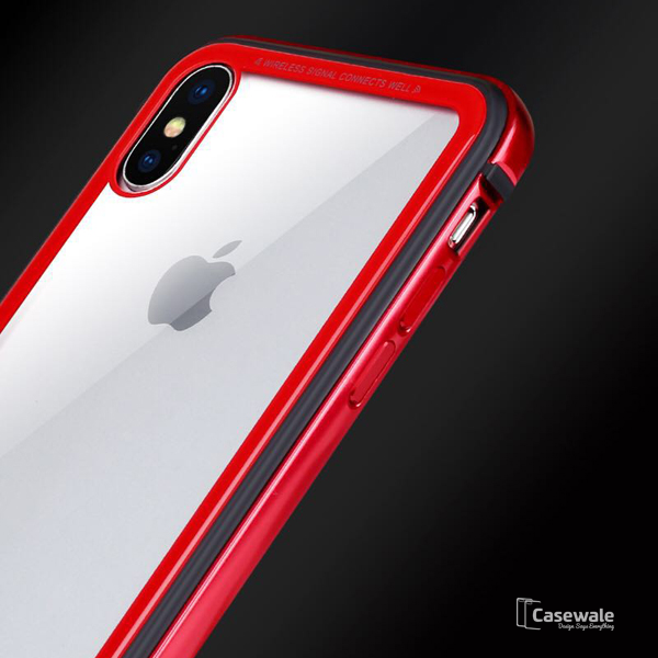 Luxury Metal Soft Border Case for iPhone XS