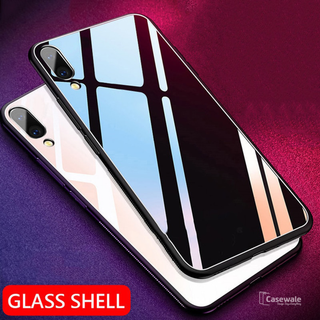 Luxury 9H Slim Tempered Glass Case for  Vivo V11 Pro