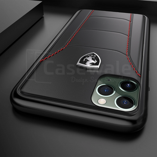 Ferrari ® Genuine Leather Crafted Limited Edition Case for iPhone 12 Series