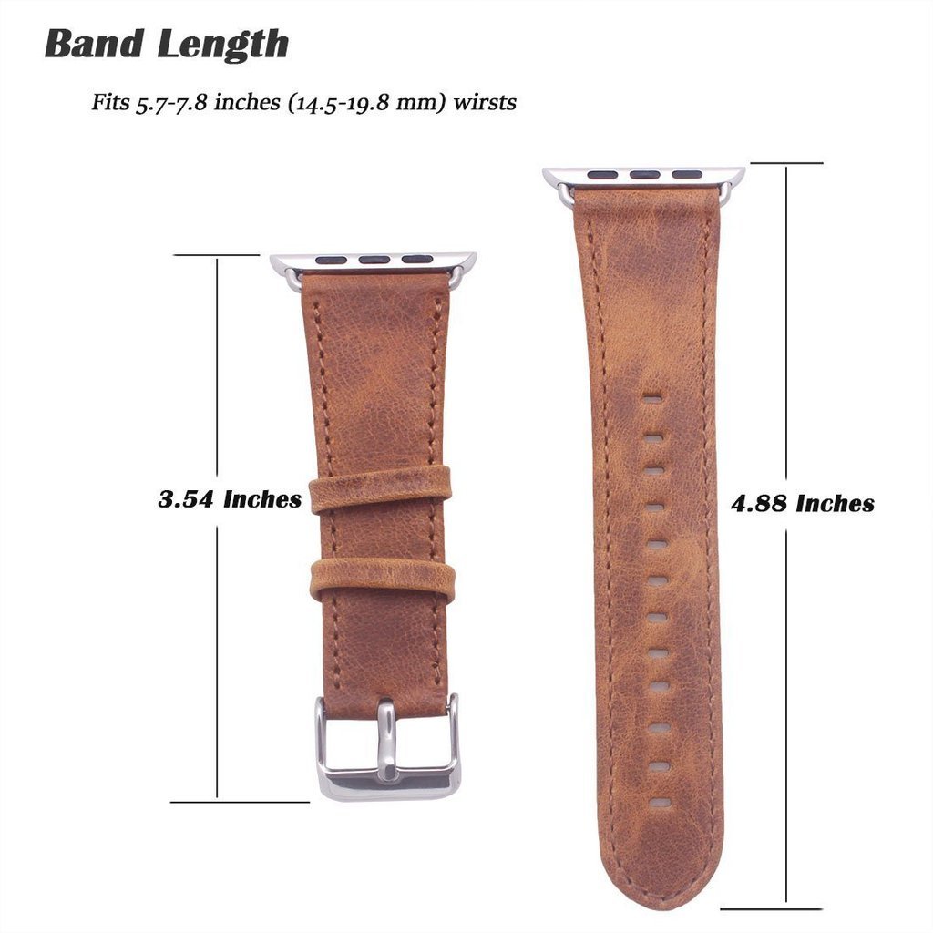 Apple Watch Genuine Leather Wrist Band 42mm