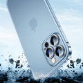 iPhone 14 Series Metal Lock Bumper Case with Lens Ring Protection