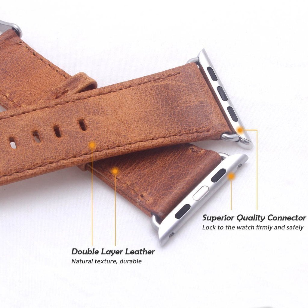 Apple Watch Genuine Leather Wrist Band 42mm