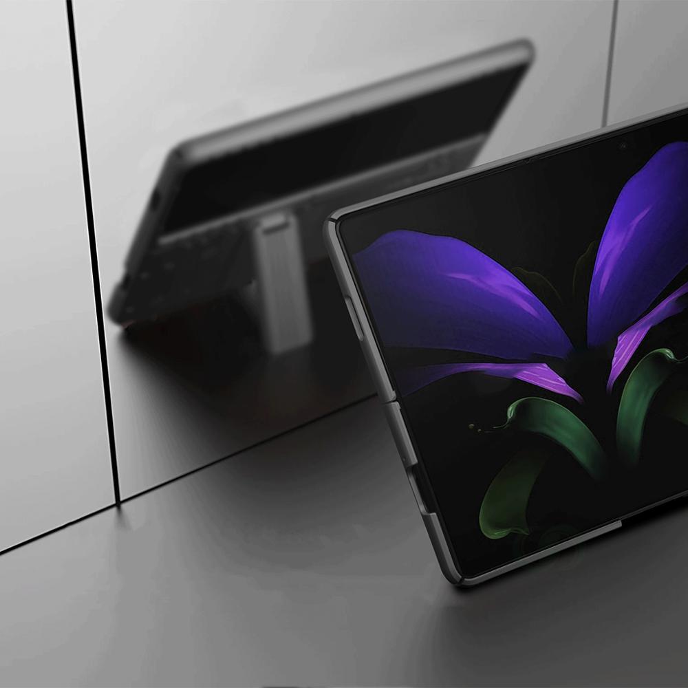 Galaxy Z Fold 2 Luxury Kickstand Hybrid Foldable Camera Protection Case