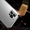 iPhone 13 Series Metal Camera Protective Shell Glass Case