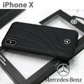 Mercedes Benz ORGANIC II Genuine Leather Hard Case for iPhone X