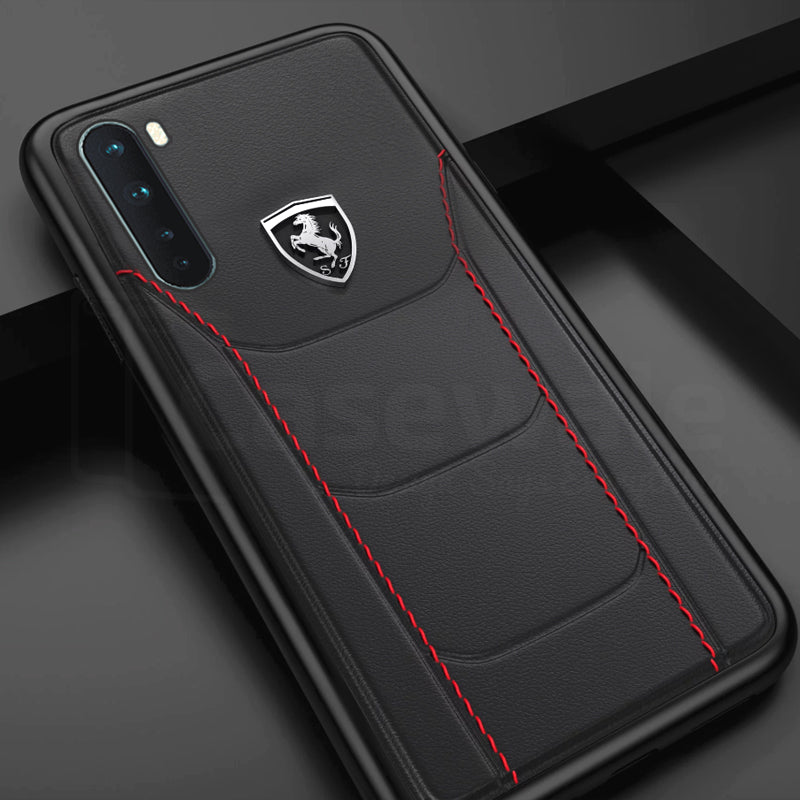 Ferrari ® OnePlus Nord Genuine Leather Crafted Limited Edition Case