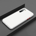 Anti-knock Armor Transparent Matte Hard Case for OnePlus Nord