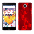 Red Heart Printed Cover for OnePlus 3T