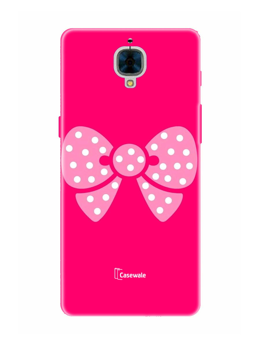 Pink Ribbon Printed Cover for OnePlus 3T