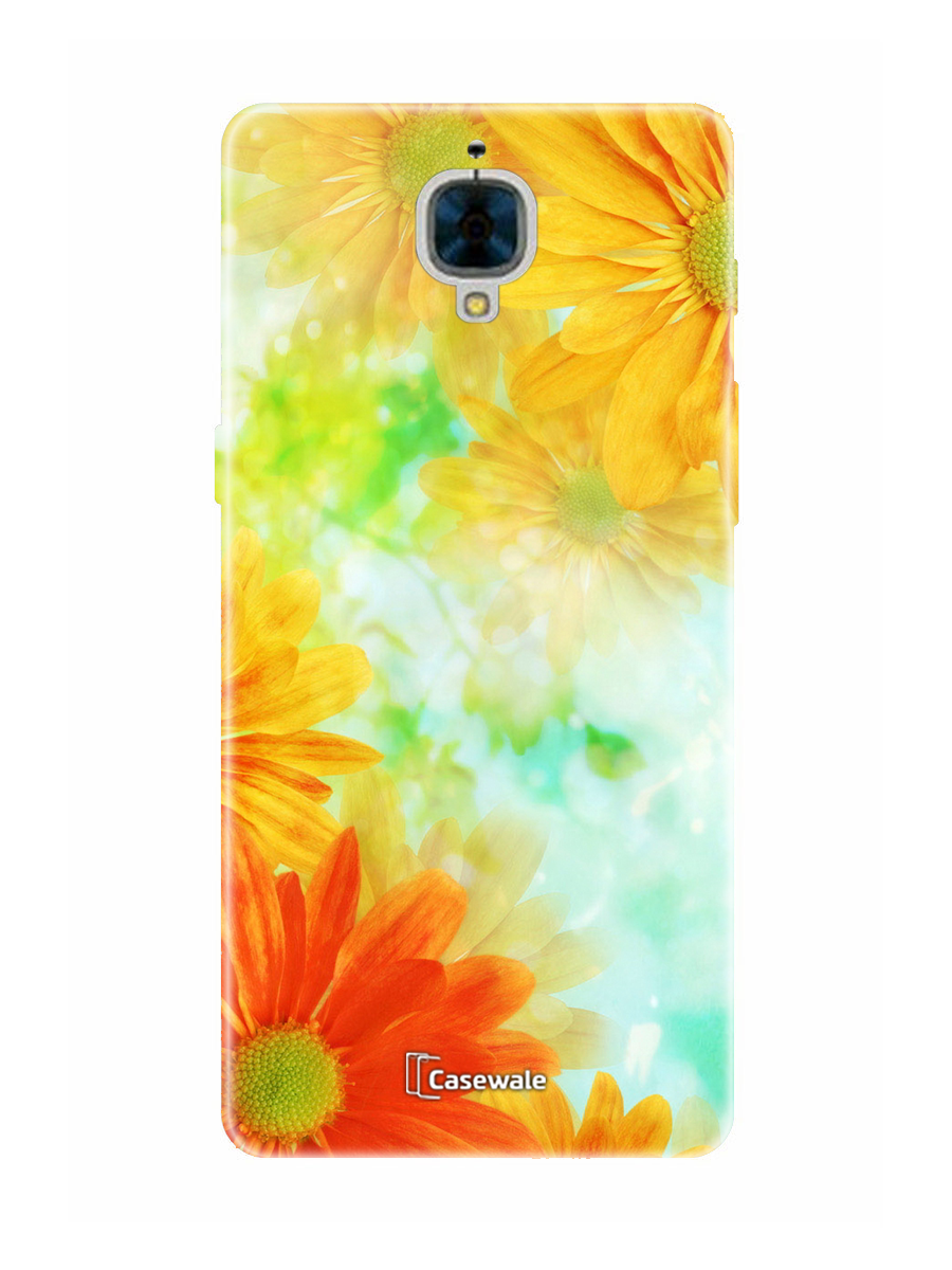 Multi Flowers Printed Cover for OnePlus 3T