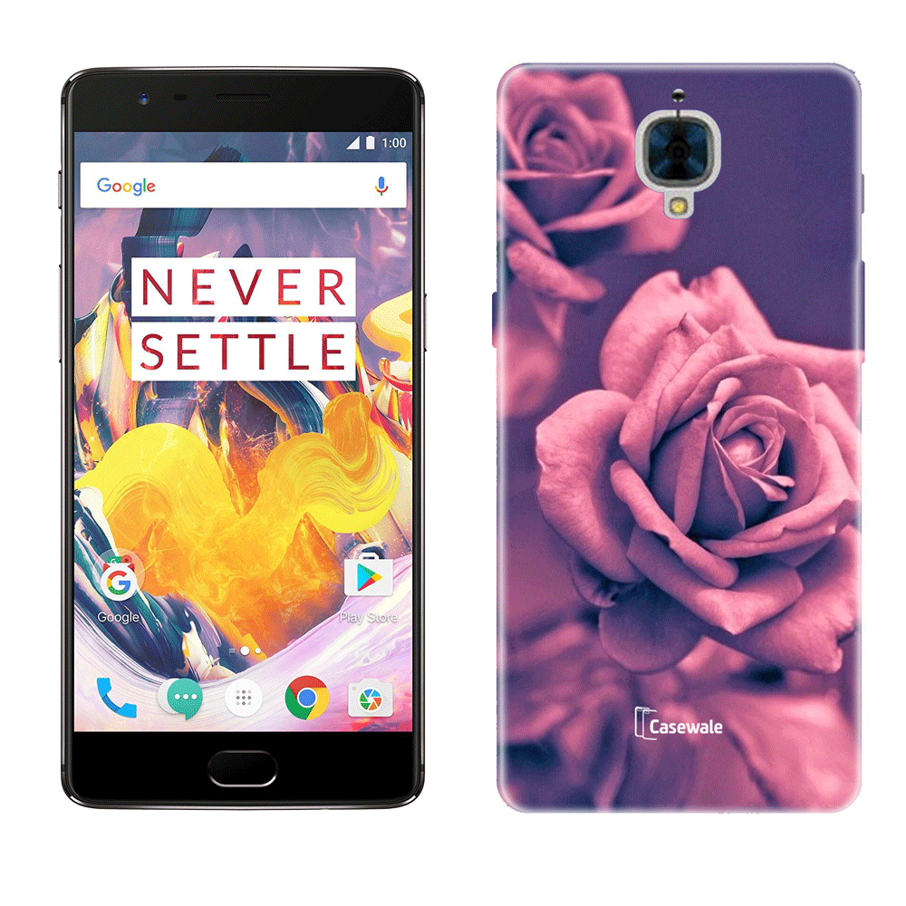 Rose Printed Cover for OnePlus 3T