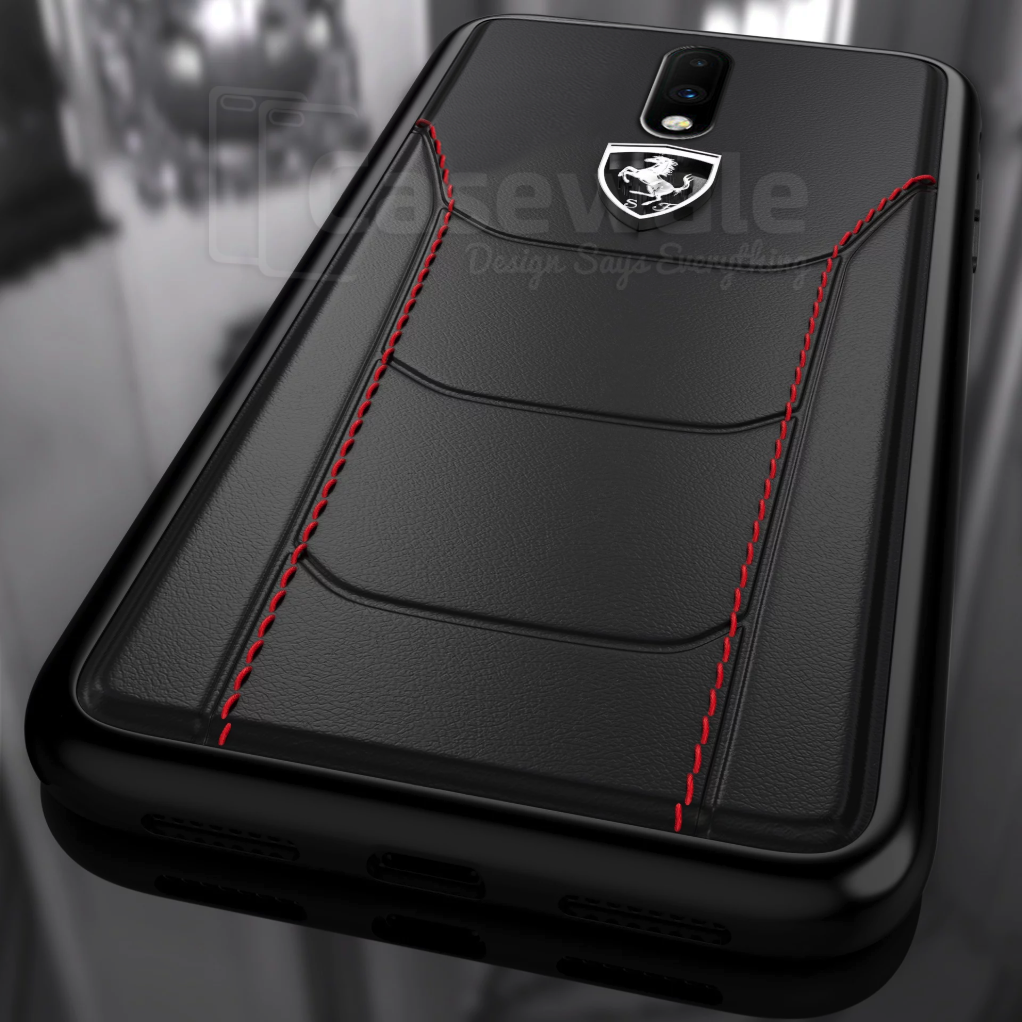 Ferrari ® OnePlus 8 / 8 Pro Genuine Leather Crafted Limited Edition Case